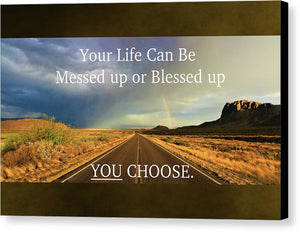 Blessed Up - Canvas Print