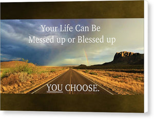 Blessed Up - Canvas Print