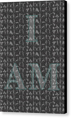 I Am - Man - Canvas Print