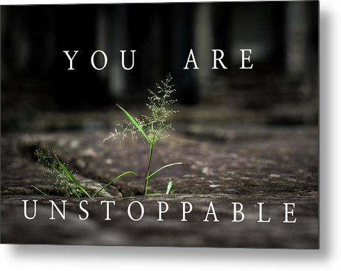 Unstoppable - Metal Print