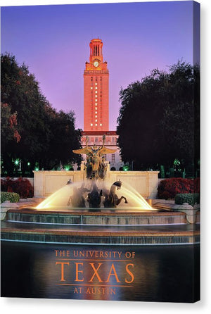 Ut Tower - Canvas Print