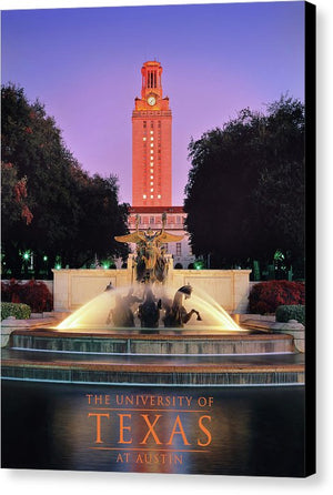 Ut Tower - Canvas Print