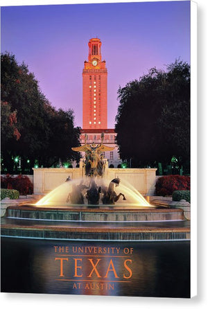 Ut Tower - Canvas Print